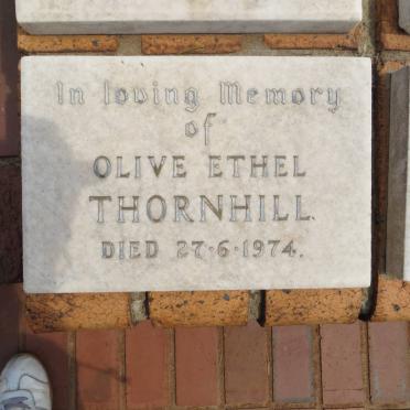 THORNHILL Olive Ethel -1974