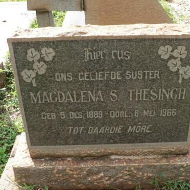 THESINGH Magdalena S. 1889-1966