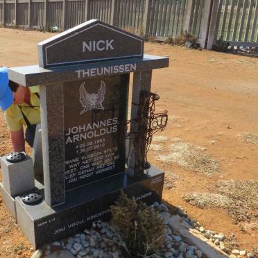 THEUNISSEN Johannes Arnoldus 1953-2010