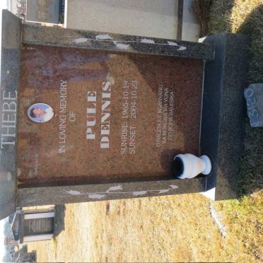 THEBE Pule Dennis 1965-2004