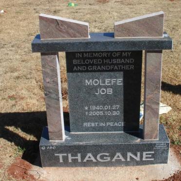 THAGANE Molefe Job 1940-2005