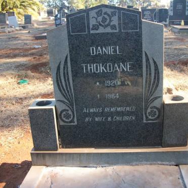 THOKOANE Daniel 1920-1964