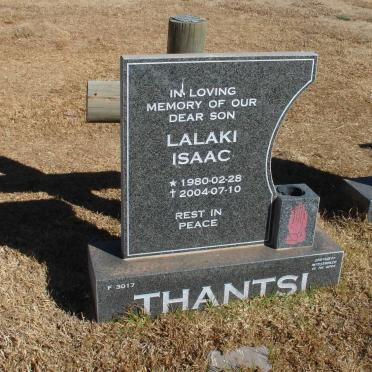 THANTSI Lalaki Isaac 1980-2004