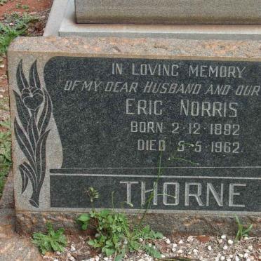 THORNE Eric Norris 1892-1962