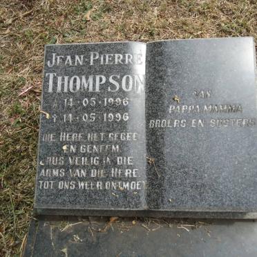 THOMPSON Jean-Pierre 1996-1996