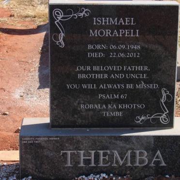 THEMBA Ishmael Morapeli 1948-2012