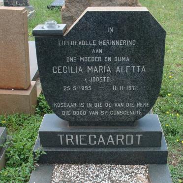 TRIEGAARDT Cecilia Maria Aletta nee JOOSTE 1895-1971