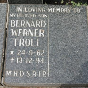 TROLL Bernard Werner 1962-1994