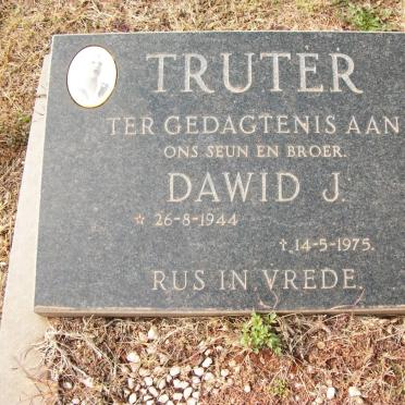 TRUTER Dawid J. 1944-1975