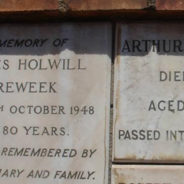 TREWEEK James Holwill -1948 :: YEO Arthur James -1949