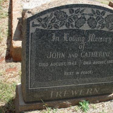 TREWERN John -1943 &amp; Catherine -1965