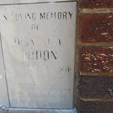 TROON J.A. 1923-1986