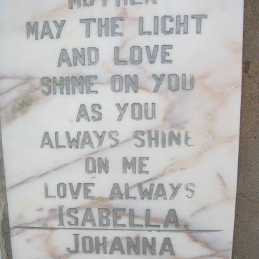 TROON Isabella Johanna 1931-1997