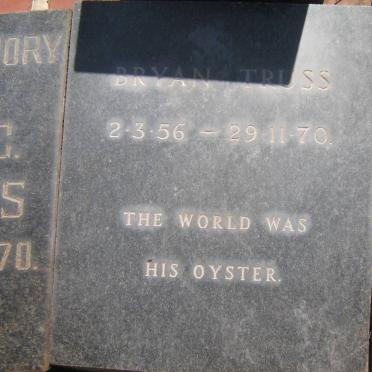TRUSS Bryan -1956-1970