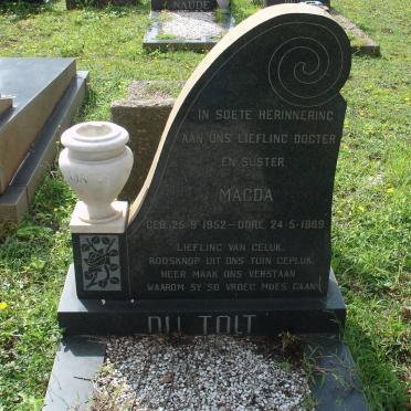 TOIT Magda, du 1952-1969