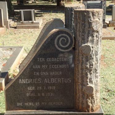 TOIT Andries Albertus, du 1919-1971