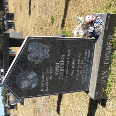 TONDER Manie Frederick, van 1958-2008