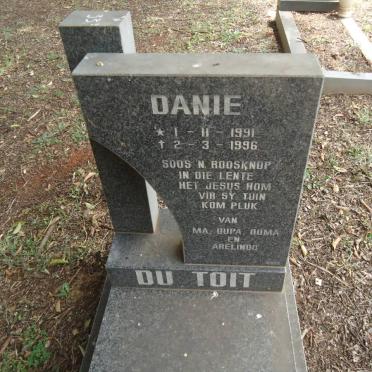 TOIT Danie, du 1991-1996
