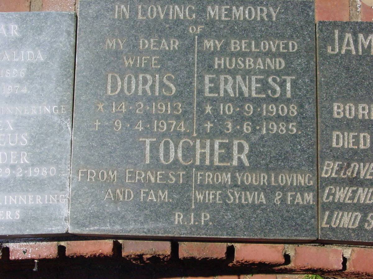 TOUCHER Ernest 1908-1985 &amp; Doris 1913-1974