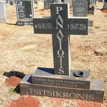 TISTSIKRONIS Panayiotis 1931-2006