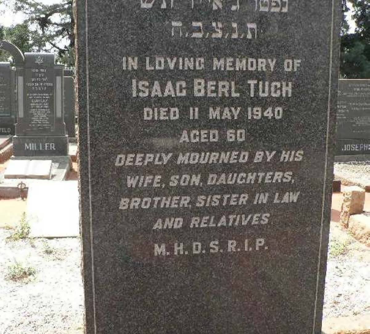 TUCH Isaac Berl -1940