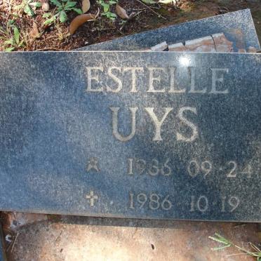 UYS Estelle 1986-1986