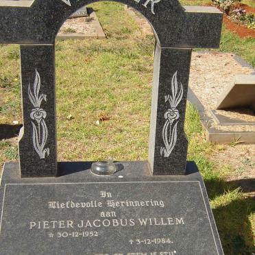 VENTER Pieter Jacobus Willem 1952-1984