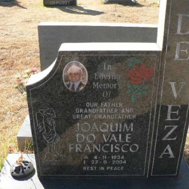 VEZA Joaquim do Vale Francisco, de 1934-2004