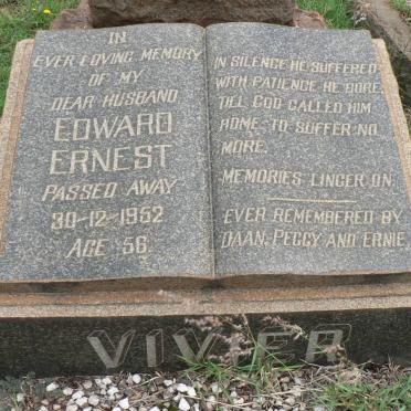 VIVIER Edward Ernest -1952