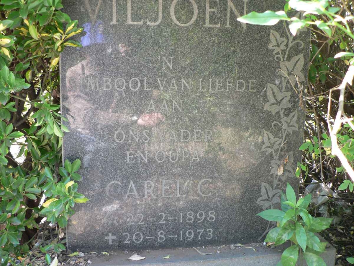VILJOEN Carel C. 1898-1973