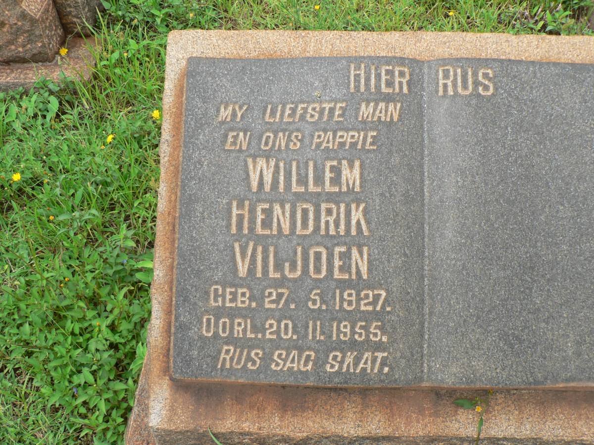 VILJOEN Willem Hendrik 1927-1955