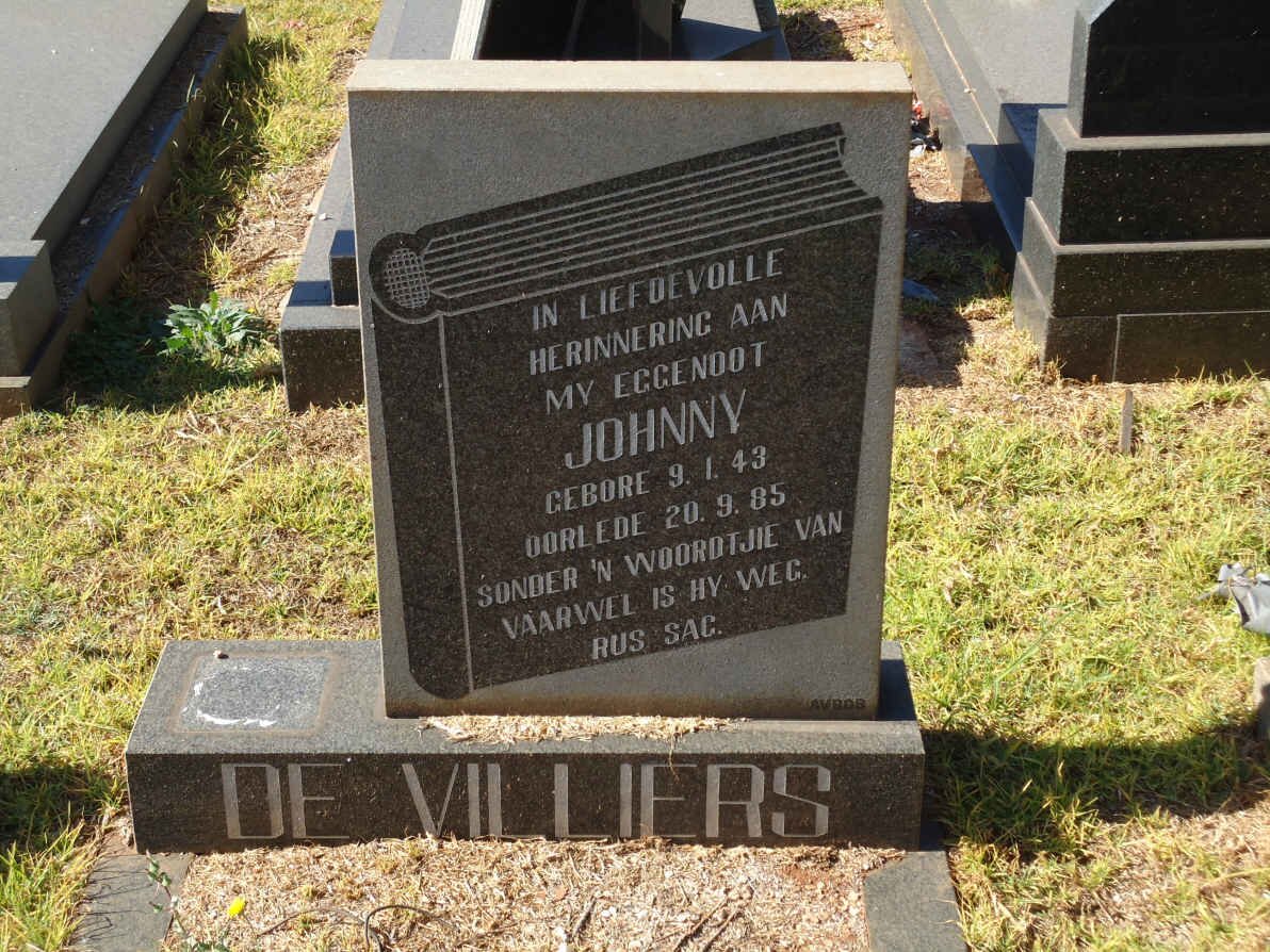 VILLIERS Johnny, de 1943-1985