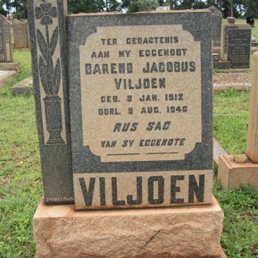 VILJOEN Barend Jacobus 1912-1946