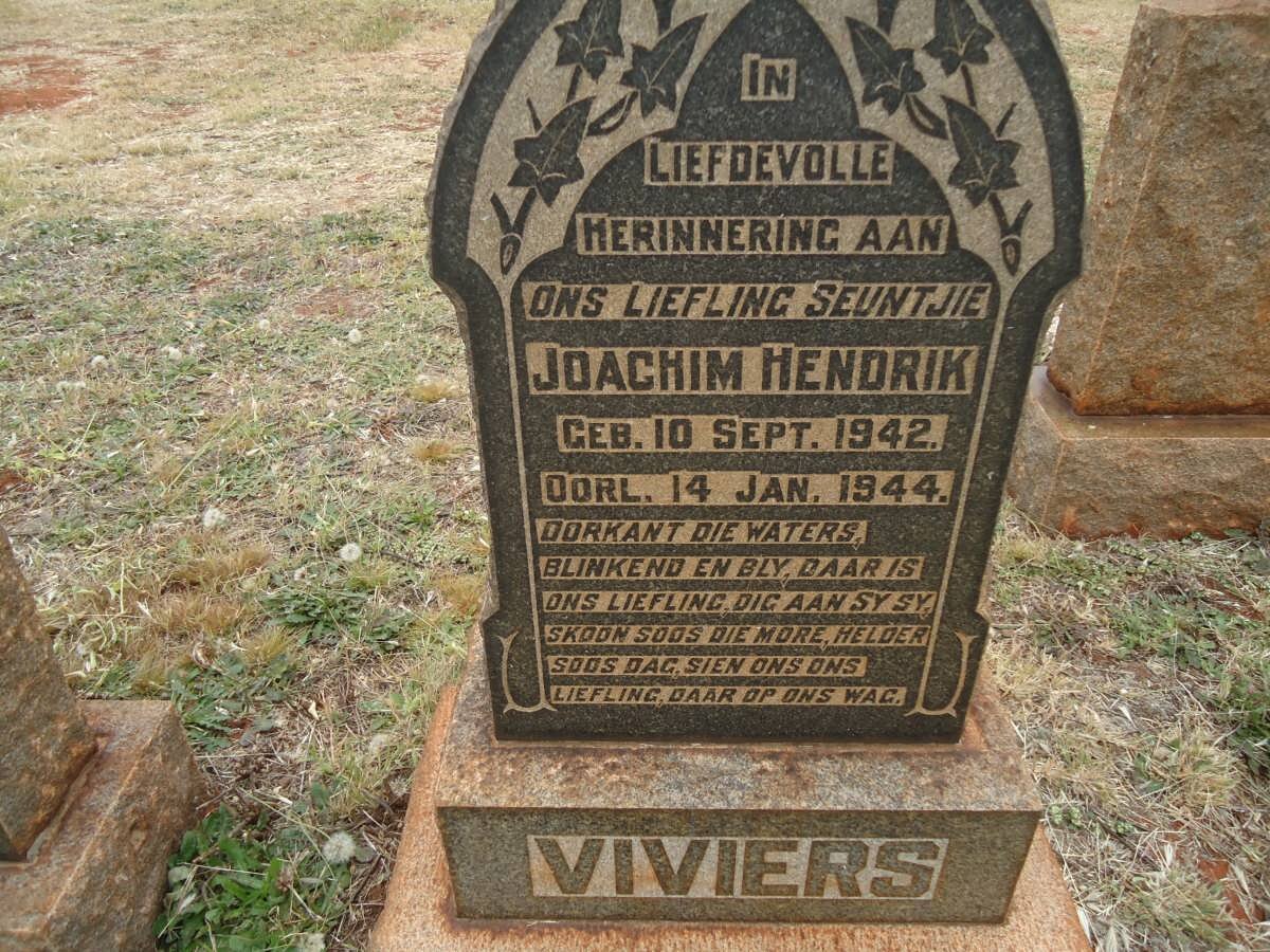 VIVIERS Joachim Hendrik 1942-1944