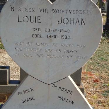 VORSTER Louie Johan 1948-1983