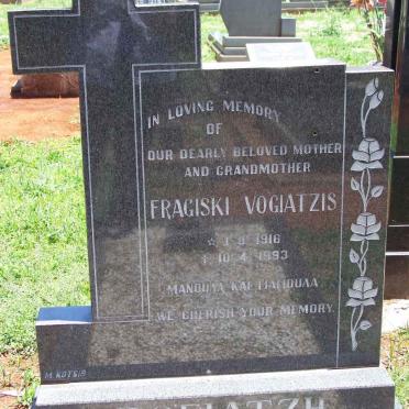 VOGIAZIS Fragiski 1916-1993