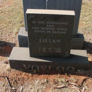 VOSLOO Lilian 1936-1998