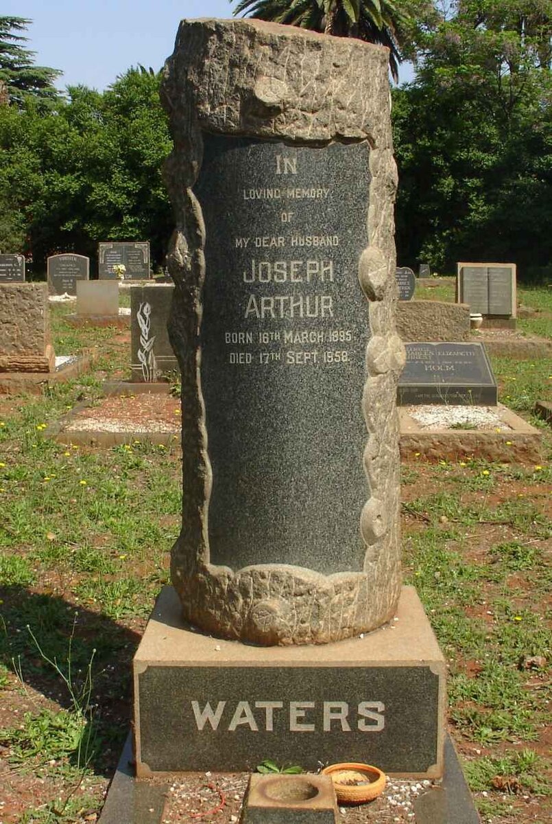 WATERS Joseph Arthur 1895-1958