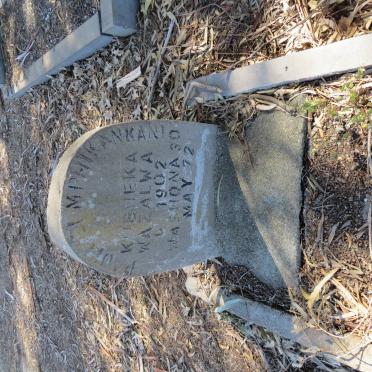 WAZALWA Kubheka 1902-1972