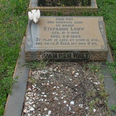 WALT Stefanus Louw, van der 1919-1942