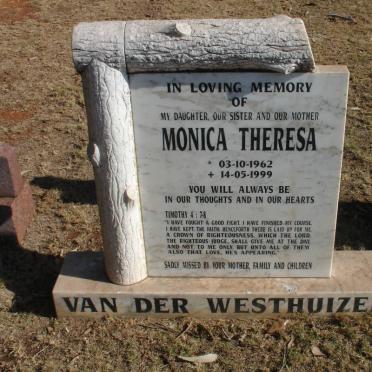 WESTHUIZEN Monica Theresa, van der 1962-1999