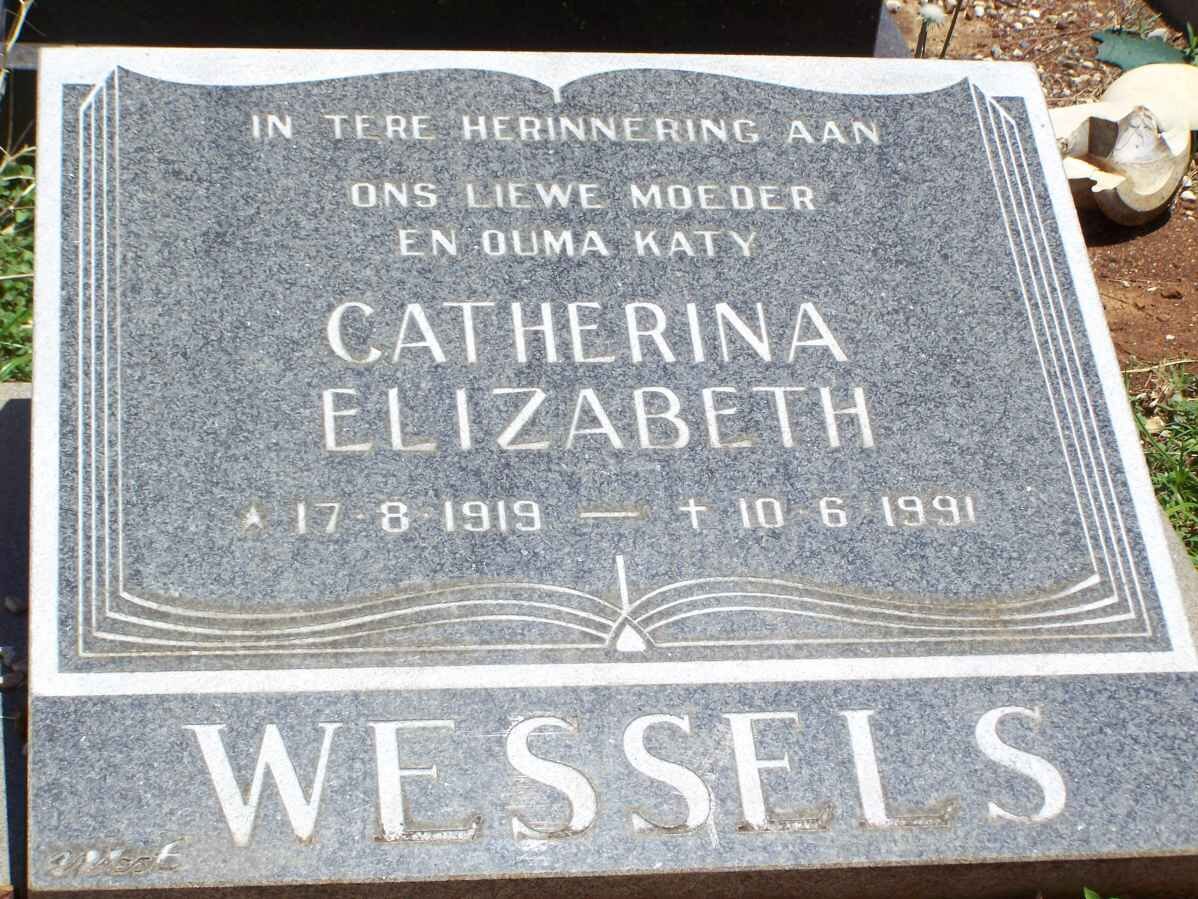 WESSELS Catherina Elizabeth 1919-1991