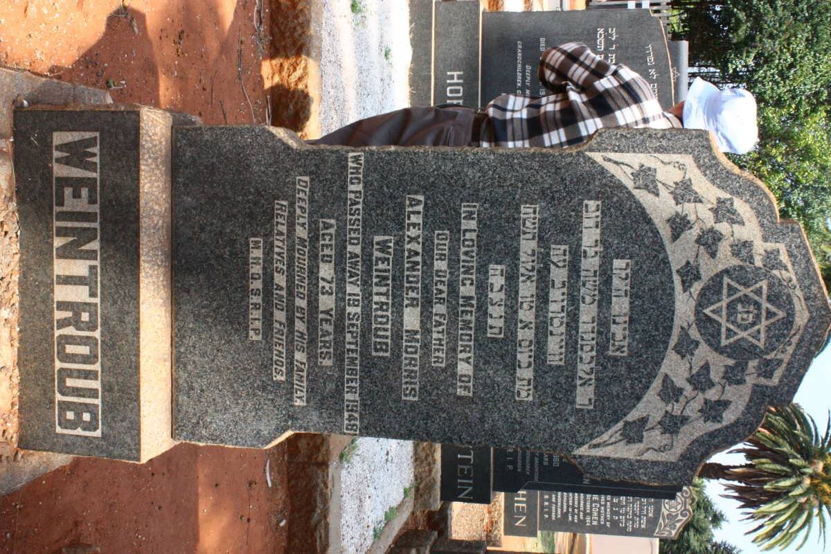 WEINTROUB Alexander Morris -1948