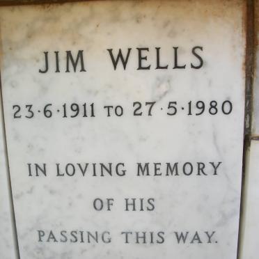 WELLS Jim 1911-1980