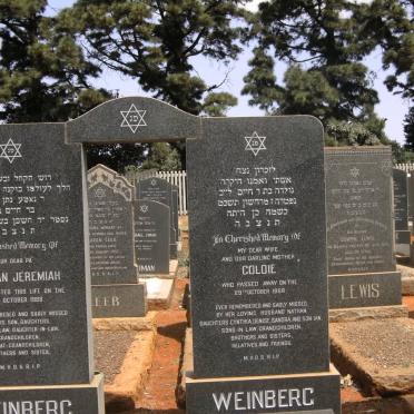 WEINBERG Nathan Jeremiah -1988 &amp; Goldie -1968