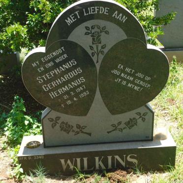 WILKINS Stephanus Gerhardus Hermanus 1947-1993