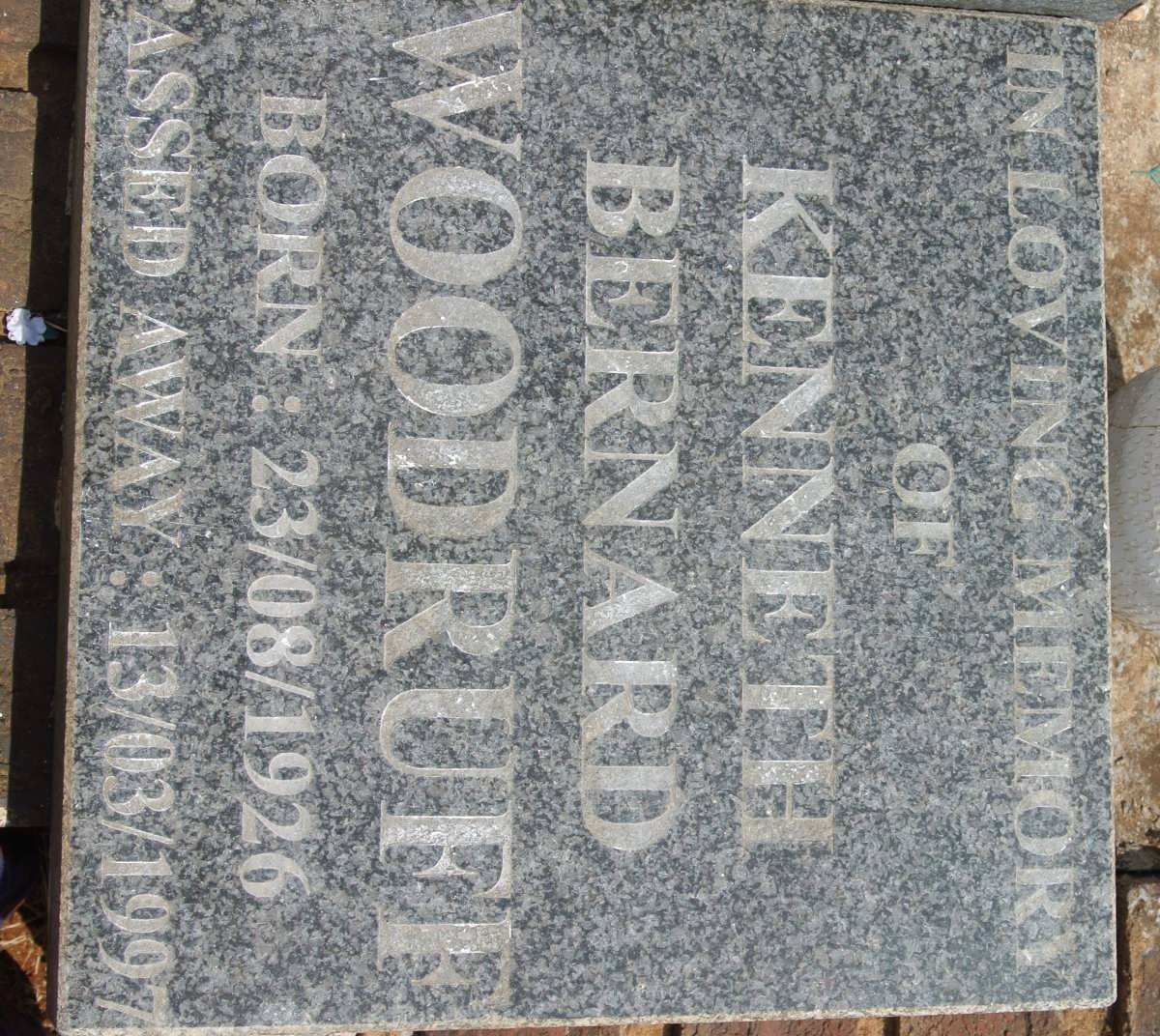 WOODRUFF Kenneth Bernard 1926-1997