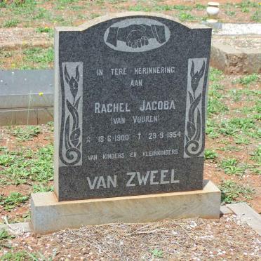 ZWEEL Rachel Jacoba, van nee VAN VUUREN 1900-1954