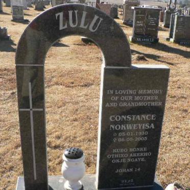ZULU Constance Nokweyisa 1930-2005