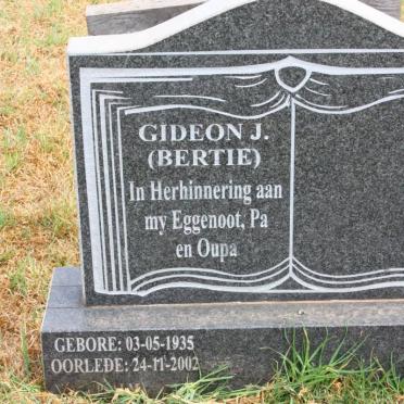 ? Gideon J. 1935-2002